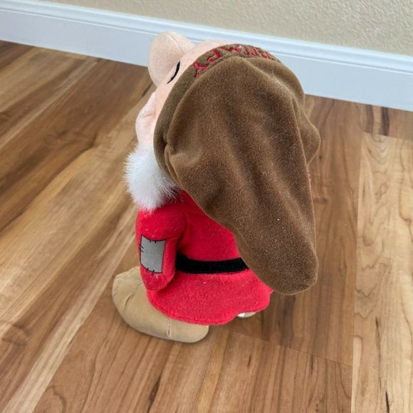 Grumpy from Snow White & Seven Dwarfs Disney Store Plush Toy Patch 12” stuffed - Picture 3 of 9